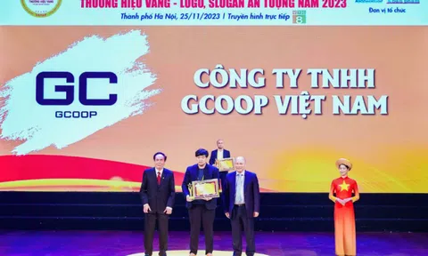 Gcoop Việt Nam được vinh danh “Top 10 Thương hiệu Vàng năm 2023”