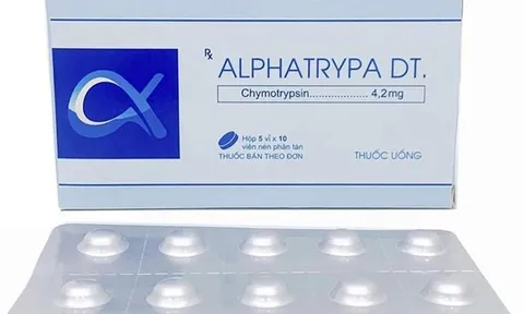 Hà Nội thu hồi thuốc Alphatrypa DT do không đạt tiêu chuẩn chất lượng