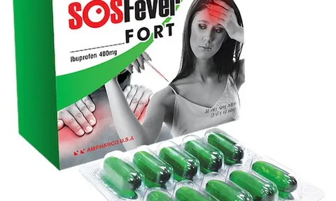 Hà Nội thu hồi thuốc viên nang mềm SOS Fever Fort