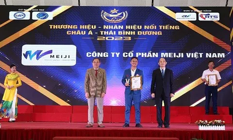 MEIJI Việt Nam đạt danh hiệu Top 10 thương hiệu, nhãn hiệu nổi tiếng Châu Á - Thái Bình Dương 2023