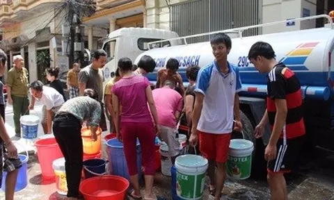 Hà Nội: Nguy cơ mất nước cục bộ vào cao điểm mùa Hè