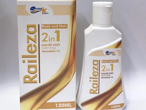 Thu hồi lô dầu tắm gội RAILEZA kém chất lượng trên toàn quốc