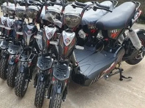 Thái Nguyên: Tạm giữ nhiều xe đạp điện có dấu hiệu vi phạm