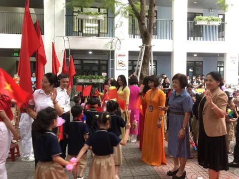 Trường Tiểu học Láng Thượng (Đống Đa, Hà Nội): Ấm áp ngày Khai giảng với quyết tâm đổi mới sáng tạo trong năm học 2023-2024