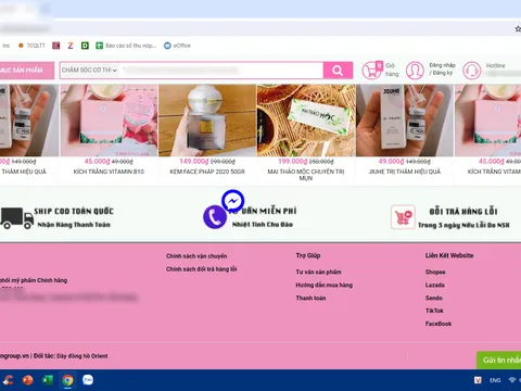 Tiền Giang: Kiểm tra, phát hiện nhiều vụ vi phạm về thiết lập website thương mại điện tử
