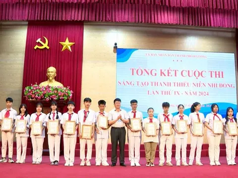 Quảng Ninh: Sôi nổi Cuộc thi sáng tạo thanh thiếu niên, nhi đồng