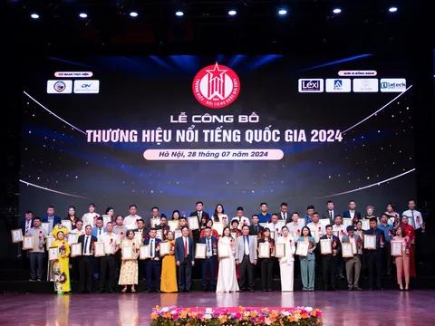 Công ty TNHH Sản xuất Thương mại và Xuất nhập khẩu An Việt vinh dự nhận Giải thưởng Thương hiệu nổi tiếng Quốc gia 2024