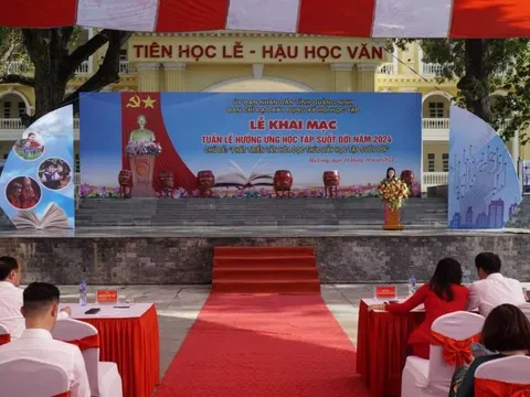 Phát triển văn hóa đọc thúc đẩy học tập suốt đời
