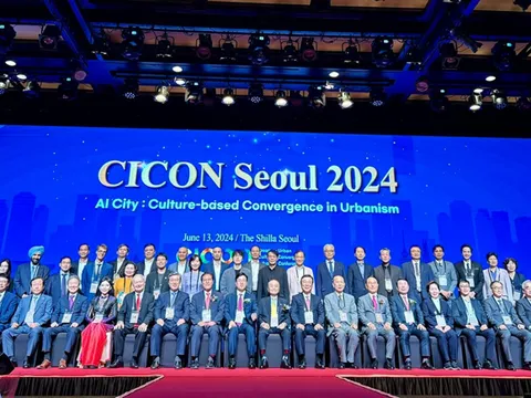 Liên chi hội Bất động sản công nghiệp Việt Nam tham gia Hội nghị Cicon Seoul